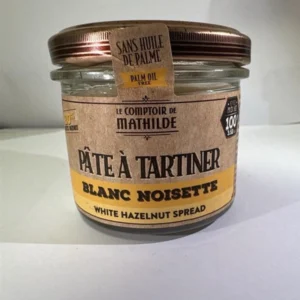 Pâte a tartiner blanc noisette
