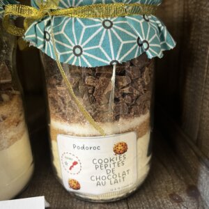 kit préparation cookies pépites de chocolat au lait